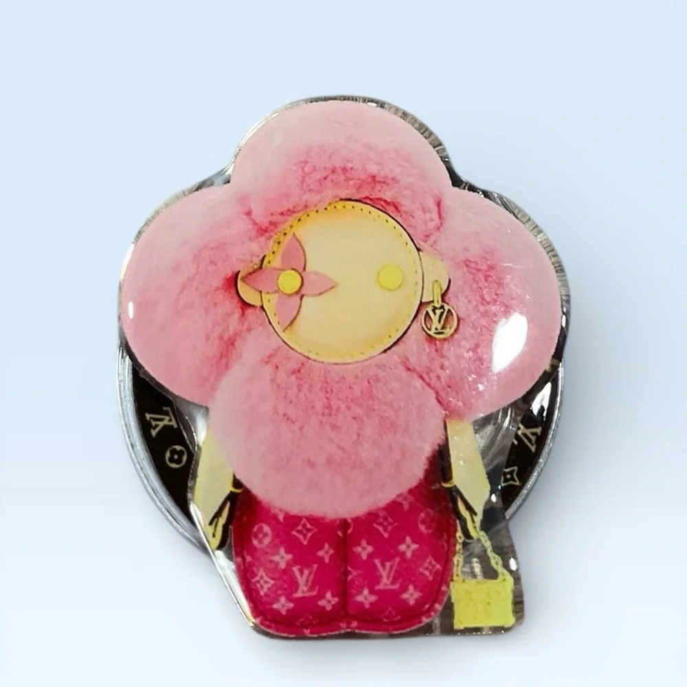 Colorful Flower Character Magnetic Pop socket for cell phones.